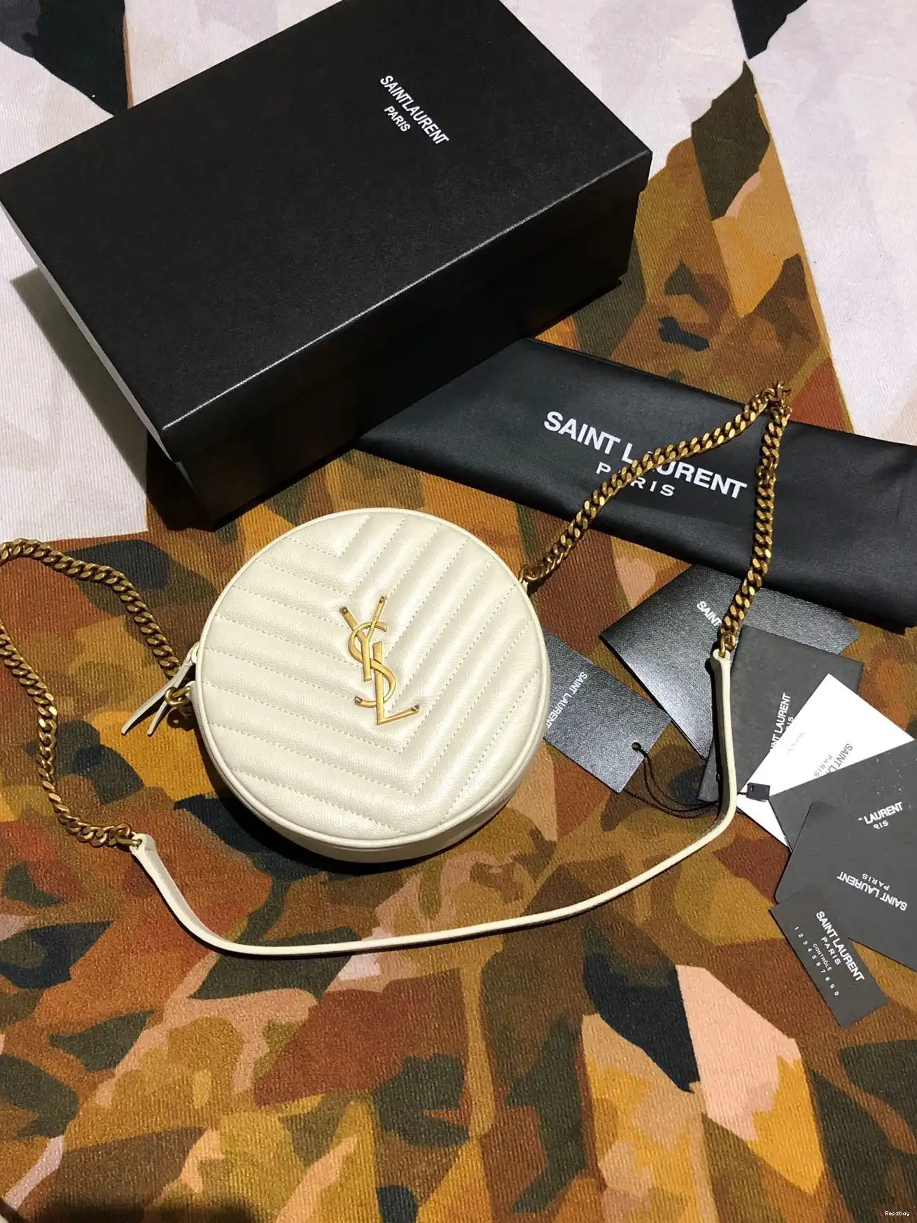REP CAMERA YSL ROUND VINYLE BAG 0523
